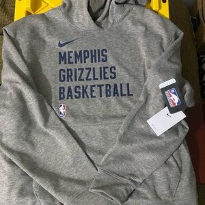 Memphis Grizzlies NBA Men’s Basketball Gray Hoodie Dri-Fit